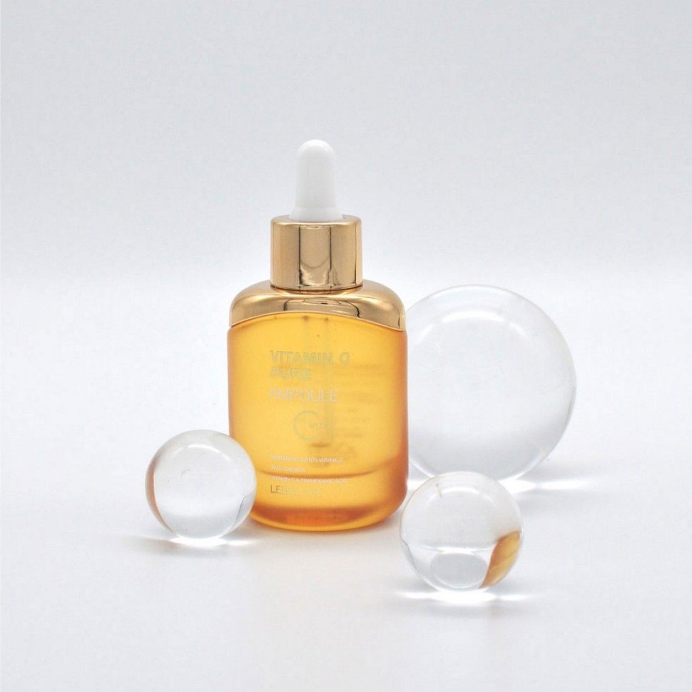 Lebelage Антивозрастной набор с витамином С / Vitamin C Pure 4 Basic Cosmetics (Toner, Emulsion, Ampoule, Cream)