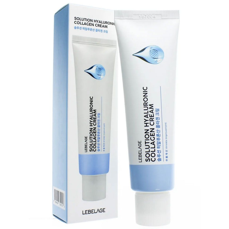 Lebelage Крем для лица с пептидами и коллагеном / Solution Hyaluronic Collagen Cream, 50 мл